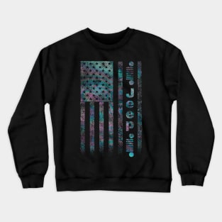 American Jeep Glitch Crewneck Sweatshirt